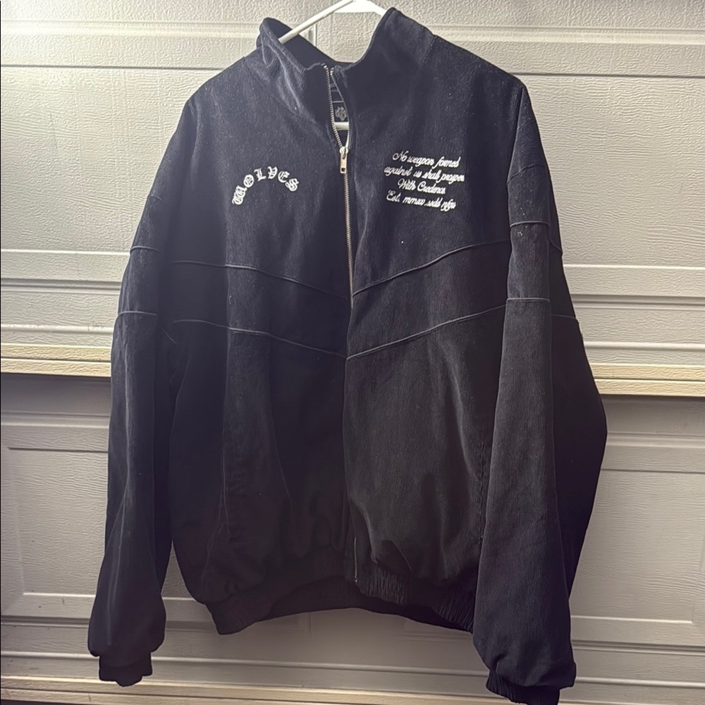 Darc Sport Black Zip Up Sweater Sporty Design